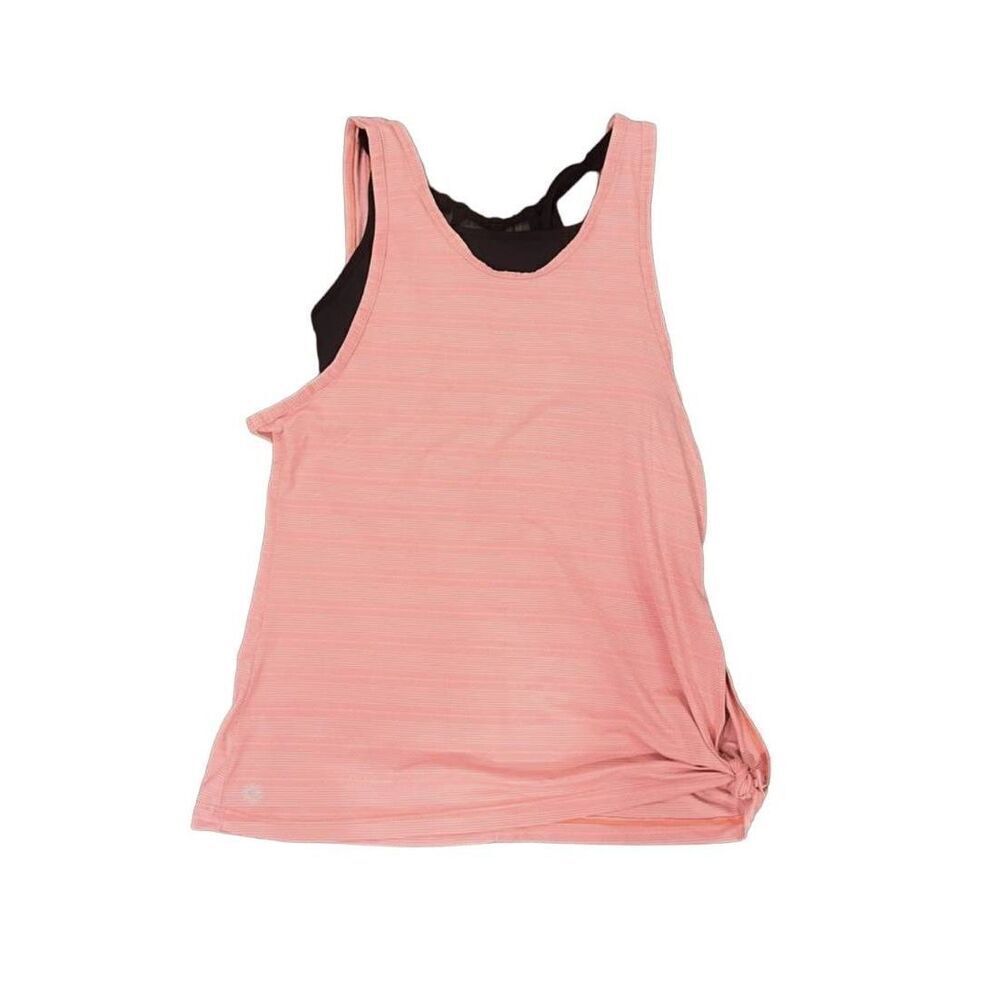Athleta Tank Top Women's Size XXS Pink‎ Sleeveless Activewear Pullover Side Tie